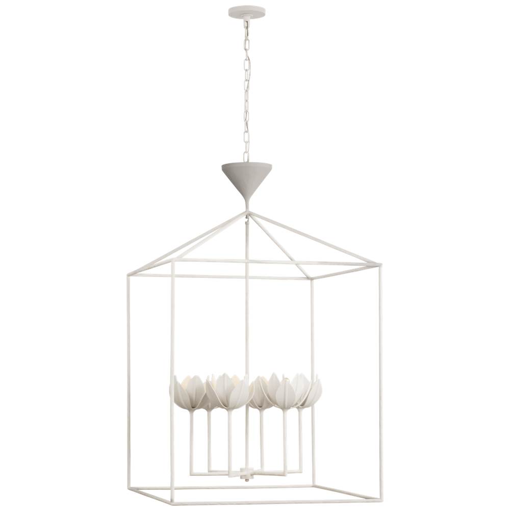 Visual Comfort Signature Collection Alberto Extra Large Open Cage Lantern