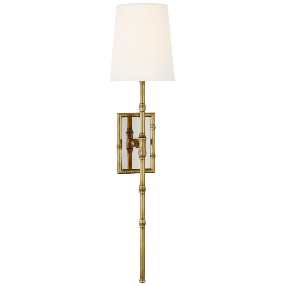 Visual Comfort Signature Collection Grenol Single Bamboo Tail Sconce