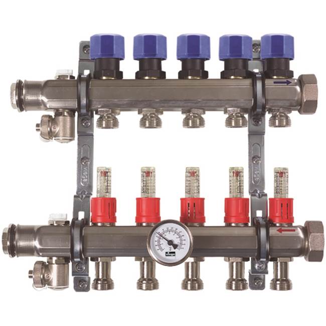 Viega Manifold Outlet(S): 8; Svc; Union: 1 1/4; Fpt: 1
