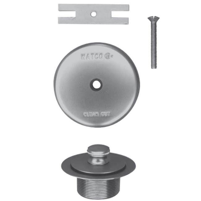 Watco Manufacturing Innov. Push Pull Conversion Kit 1.625-16X1.25 No.38101 Nickel Polished ''Pvd''